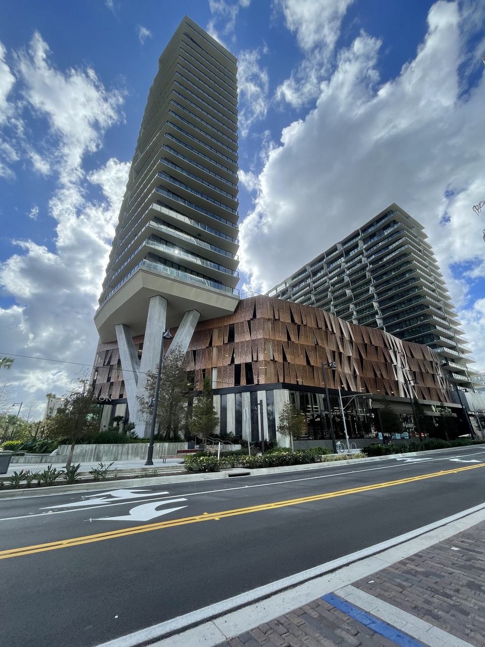 Heron residential towers in Tampa